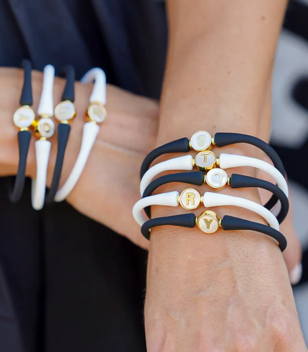 Gresham La Tua Storia Letter Bracelets O-U