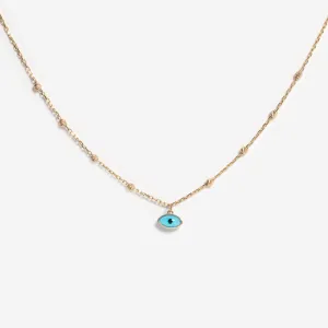 Guardian Eye Necklace | 9ct Gold