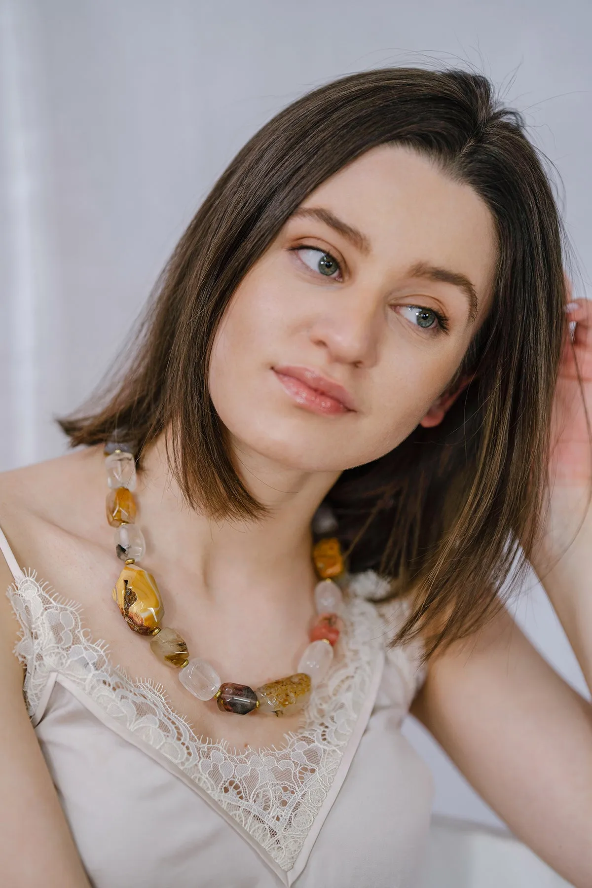 IK Multi-stone Necklace