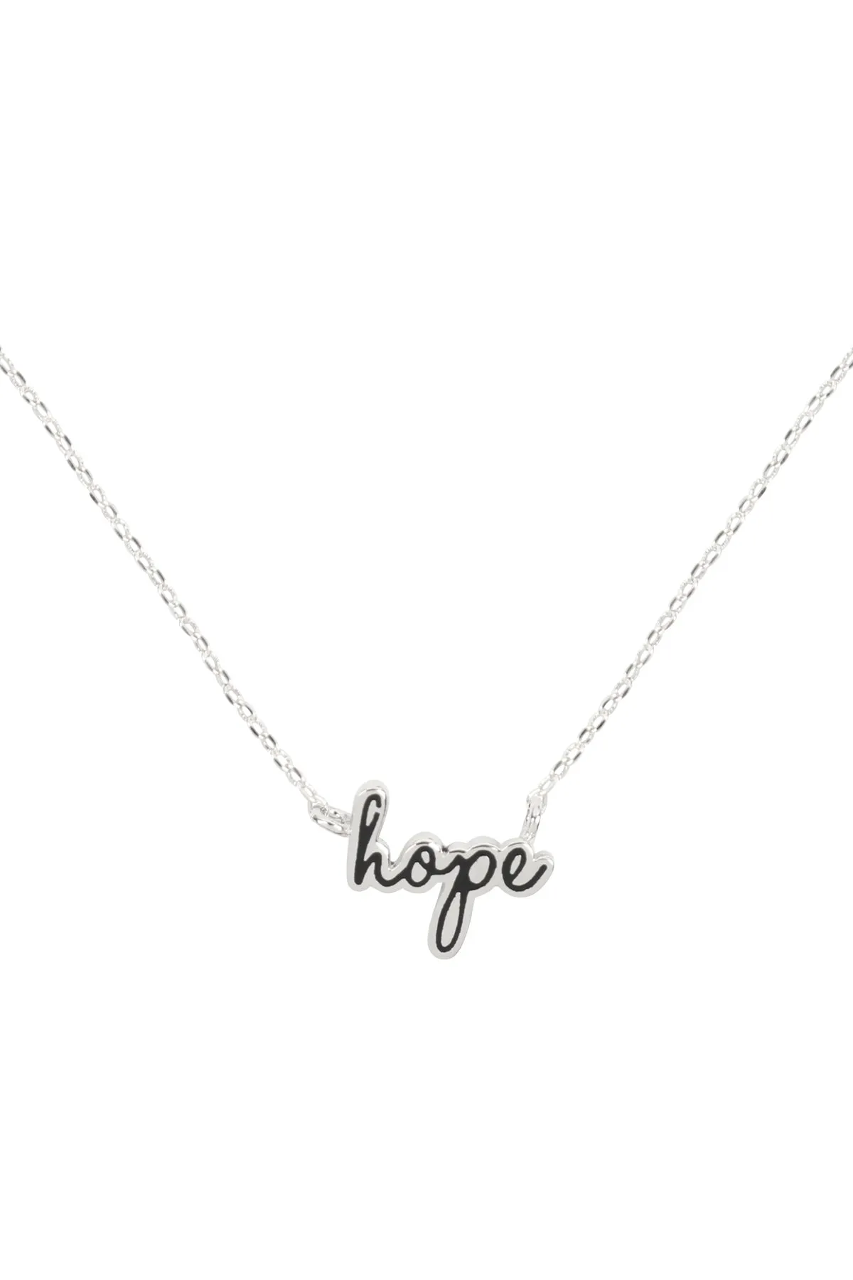 INB433 - "HOPE" SCRIPT NECKLACE
