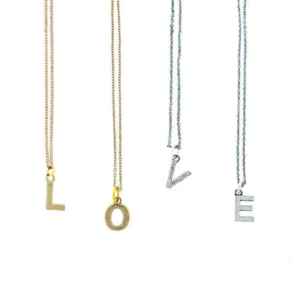 Initials Necklace