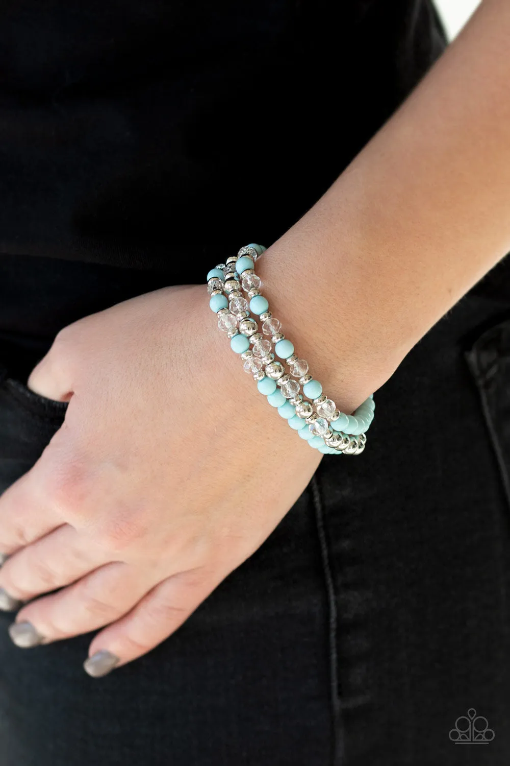Irresistibly Irresistible - Blue Bracelets