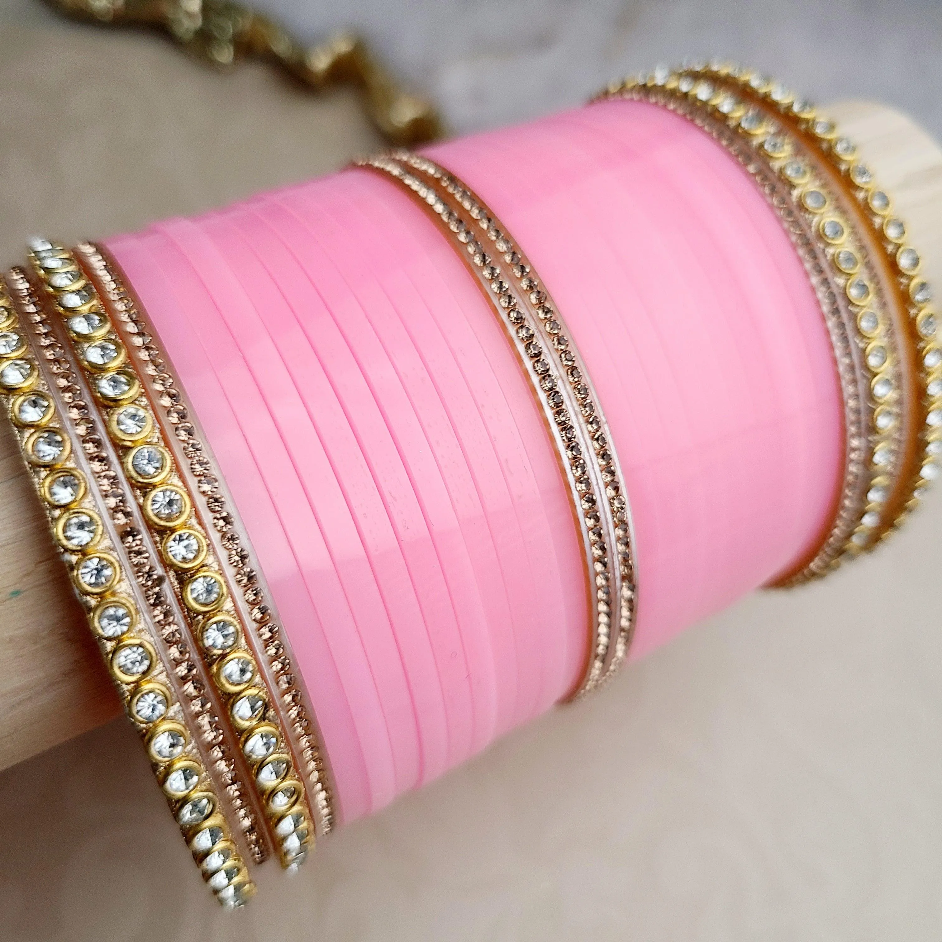 Jasmine Bridal Bangle Set