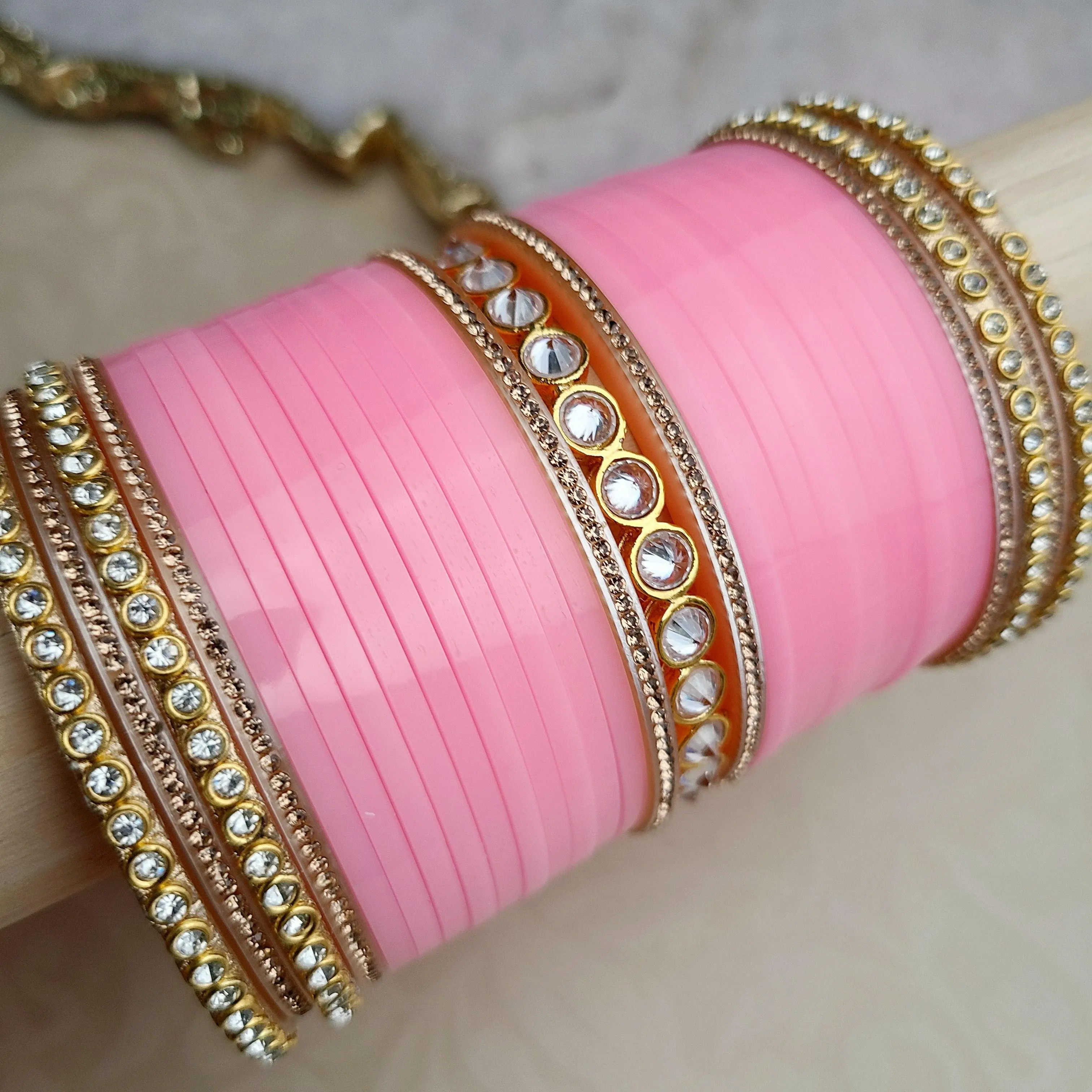 Jasmine Bridal Bangle Set