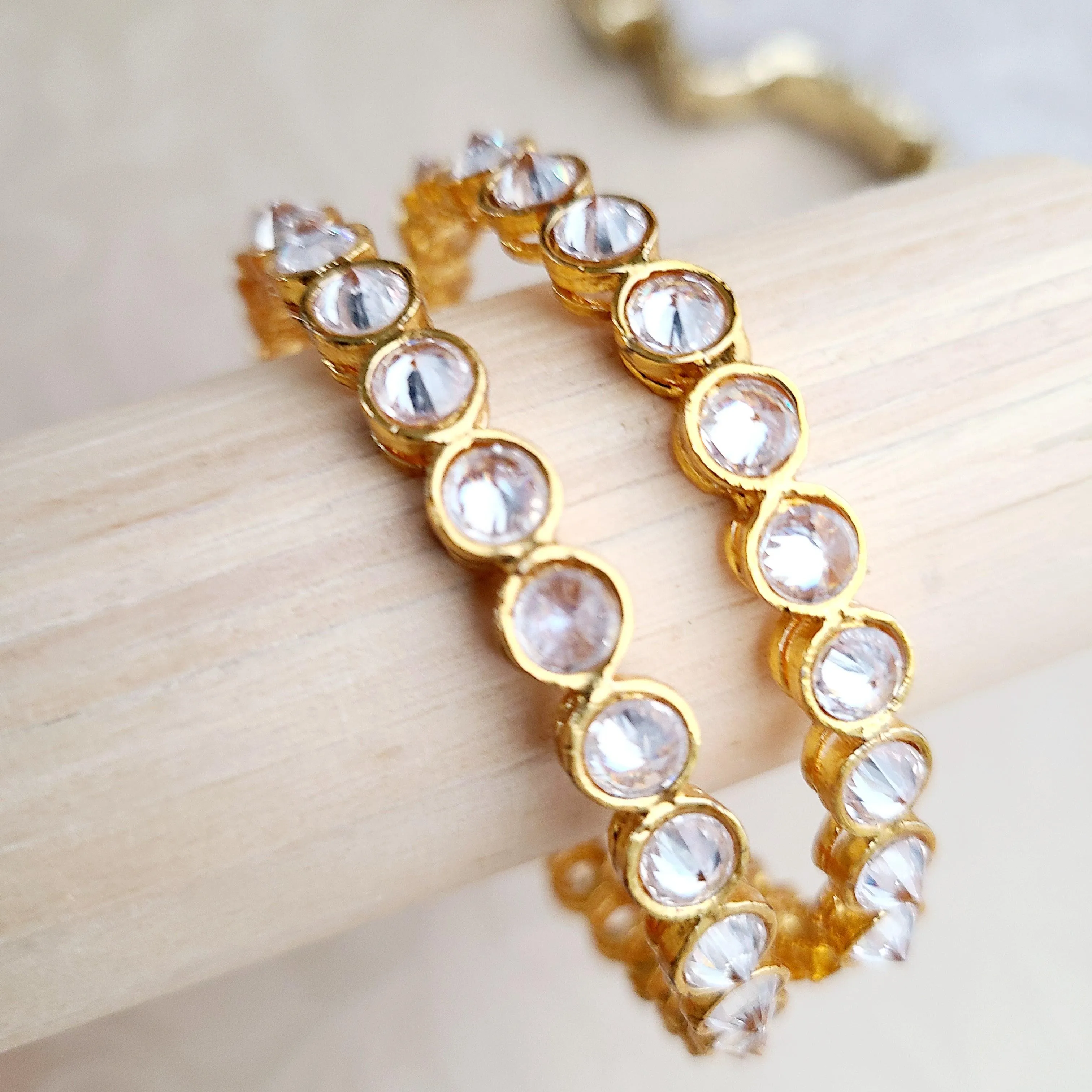 Jasmine Bridal Bangle Set