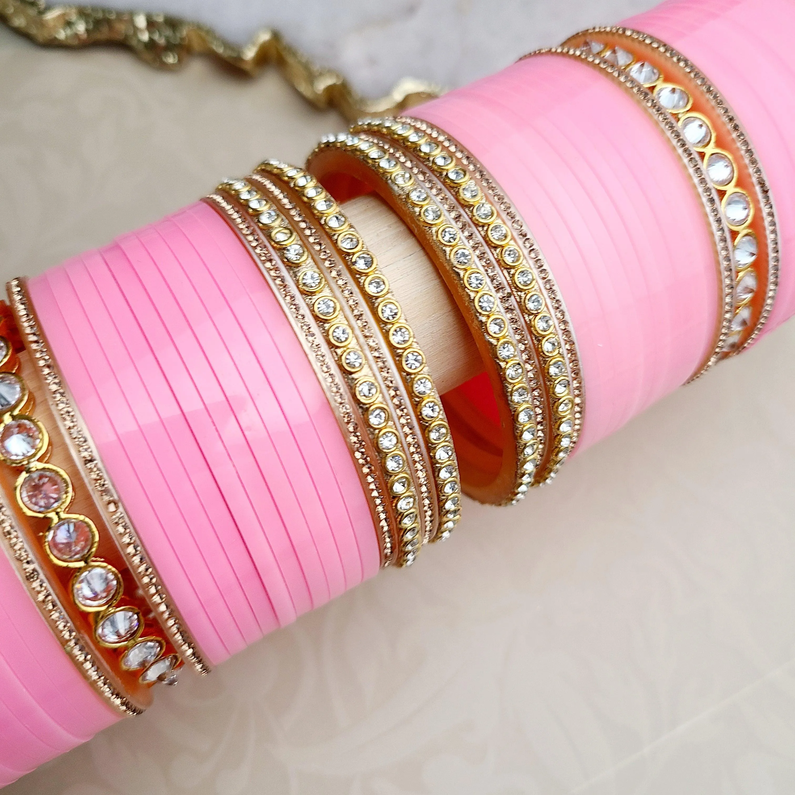 Jasmine Bridal Bangle Set