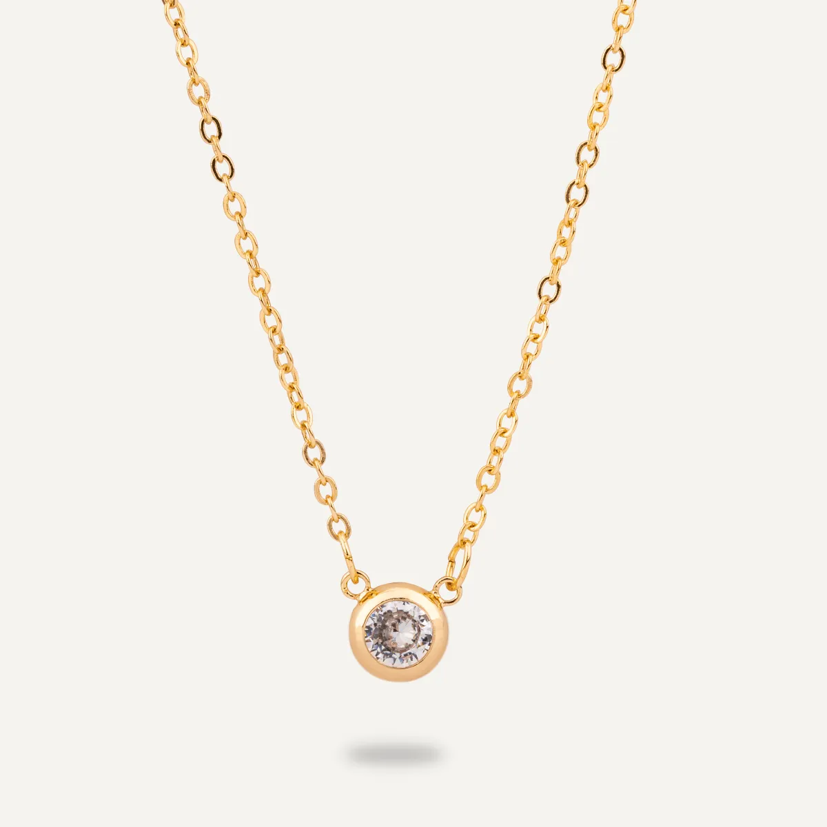 Keira Crystal Necklace In Gold-Tone