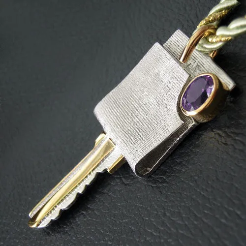 Key of Confidence Sterling Silver Pendant