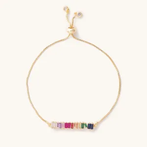 Krissy Rainbow Bar Bracelet