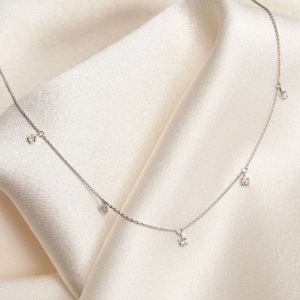 Lancaster Diamond Necklace | 9ct Gold