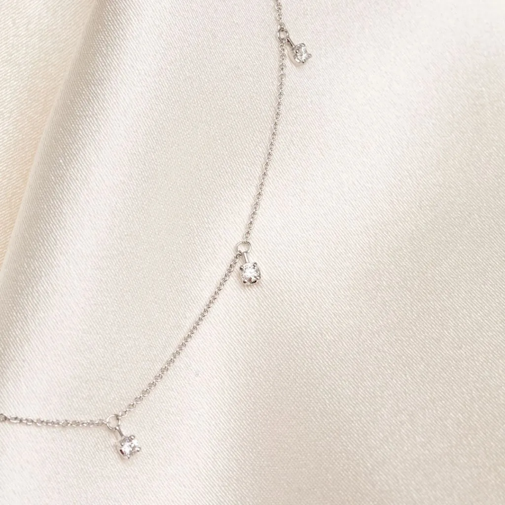 Lancaster Diamond Necklace | 9ct Gold