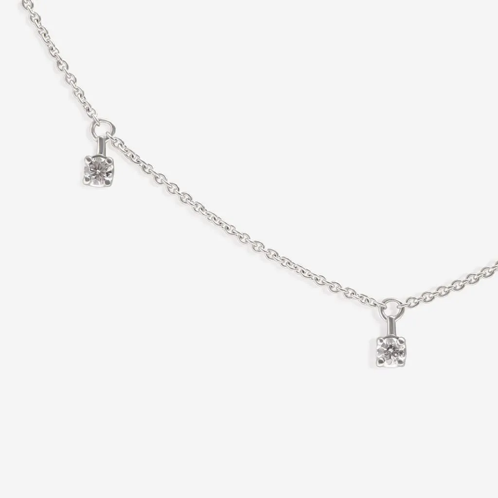 Lancaster Diamond Necklace | 9ct Gold
