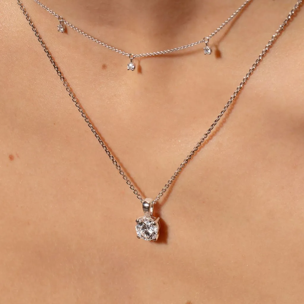 Lancaster Diamond Necklace | 9ct Gold