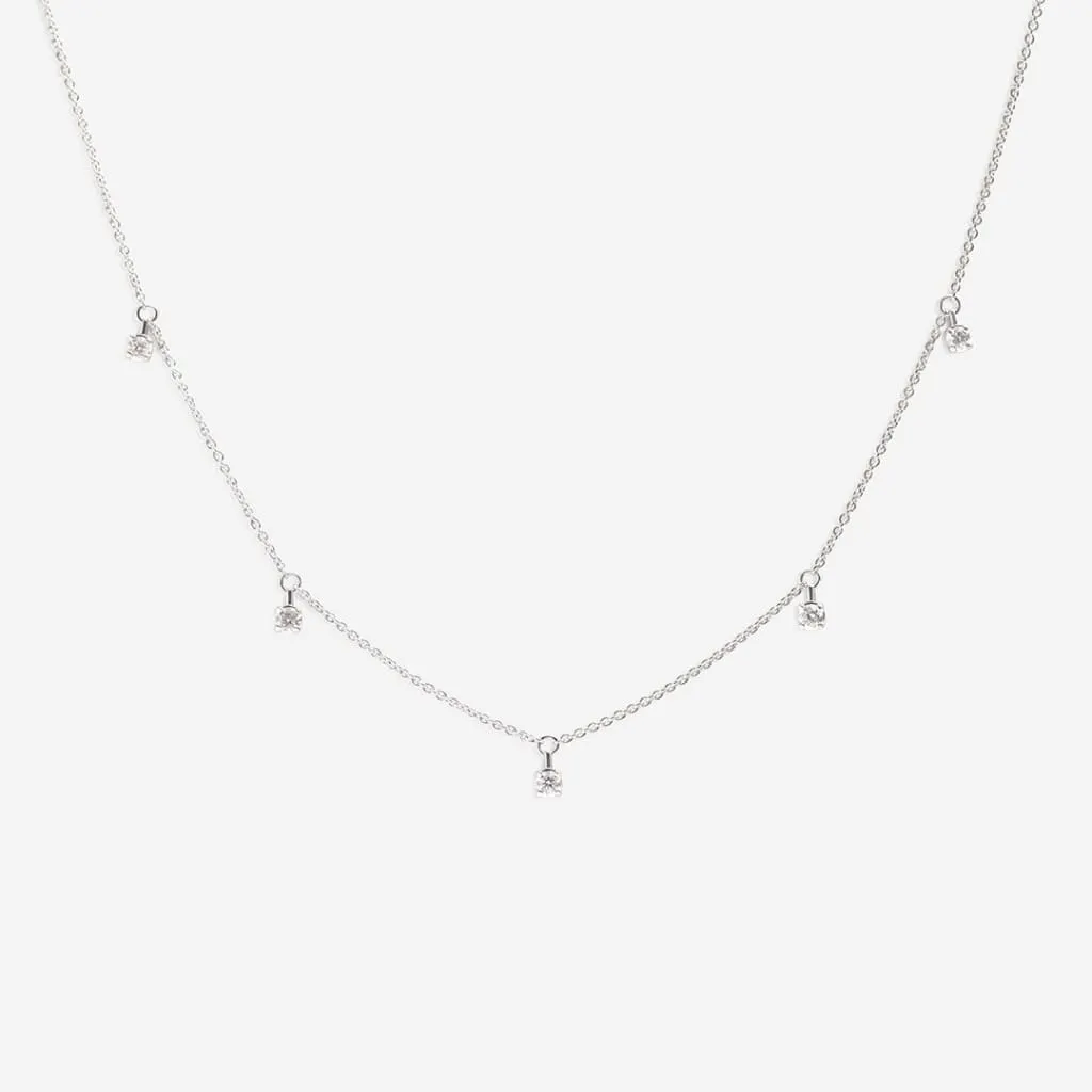 Lancaster Diamond Necklace | 9ct Gold