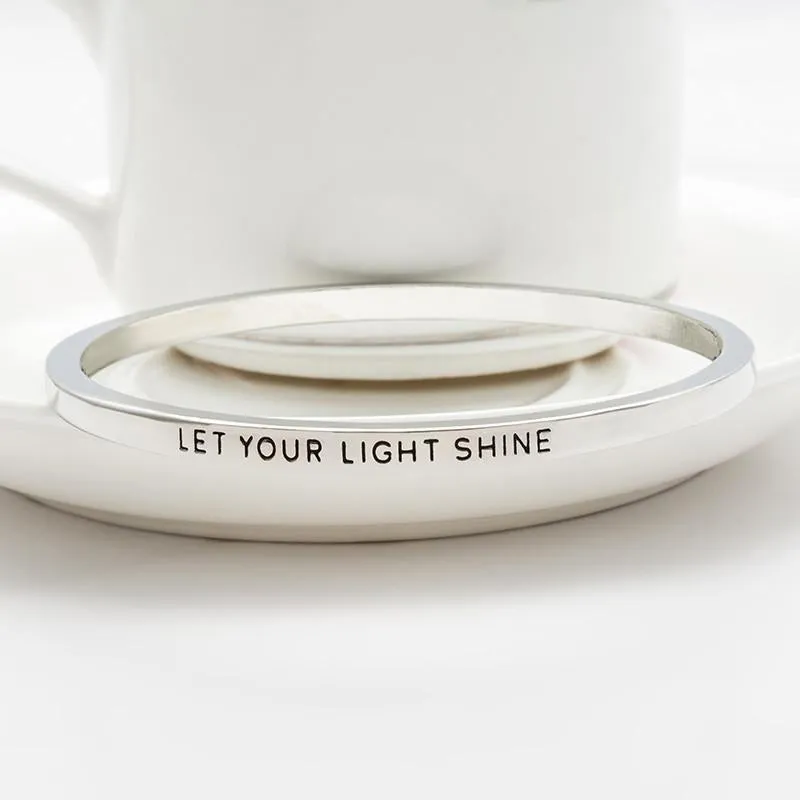 Let Your Light Shine Bangle