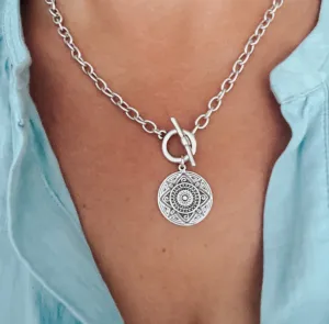 Mandala Medallion Necklace