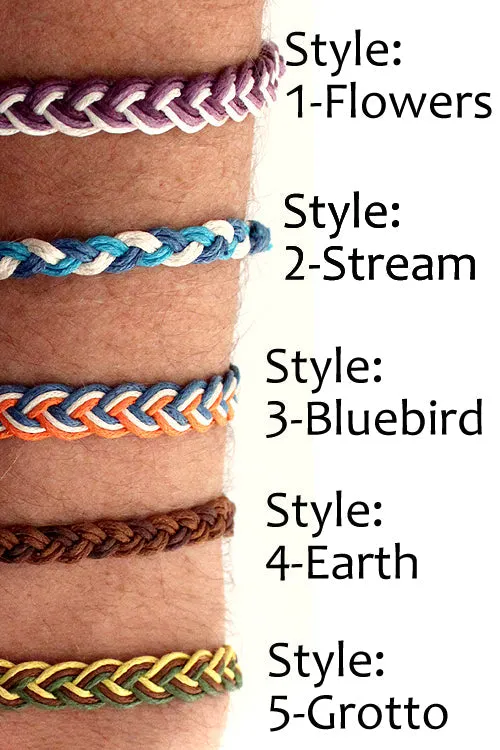 Meadow Braid Cotton Cord Bracelets