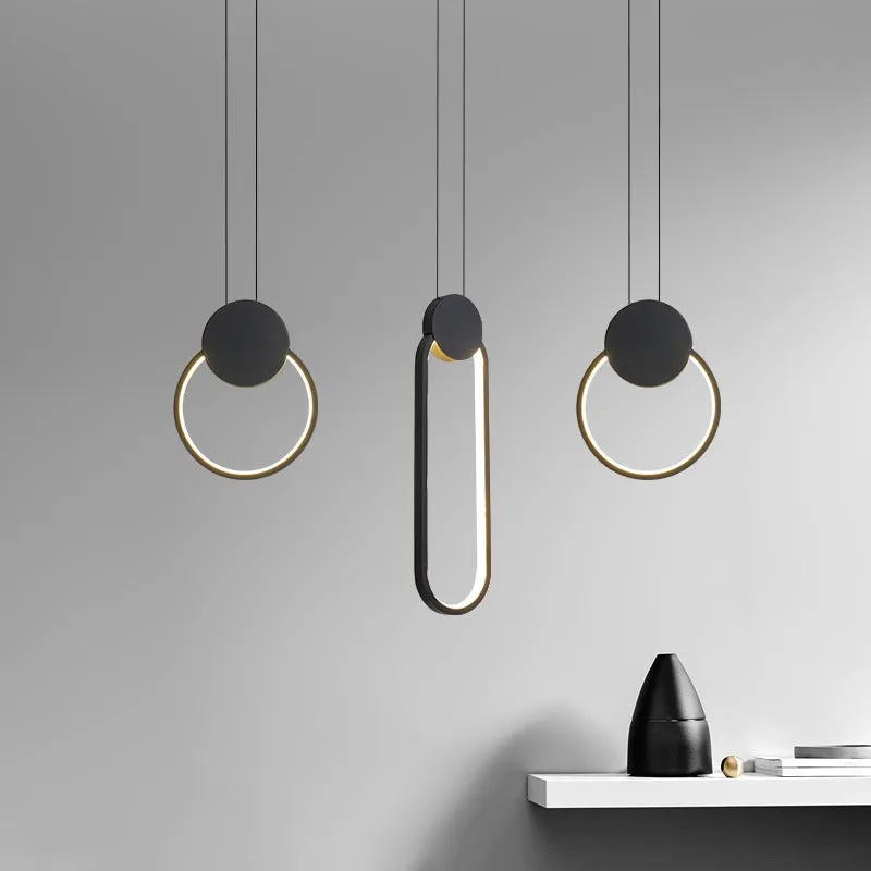 Minimalist Ozarké élégante LED Pendant