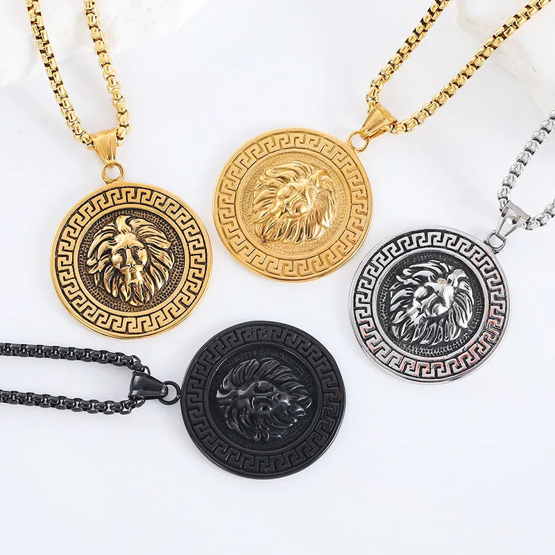 Minimalist Zodiac Sign Geometric Stainless Steel Electroplating Pendants
