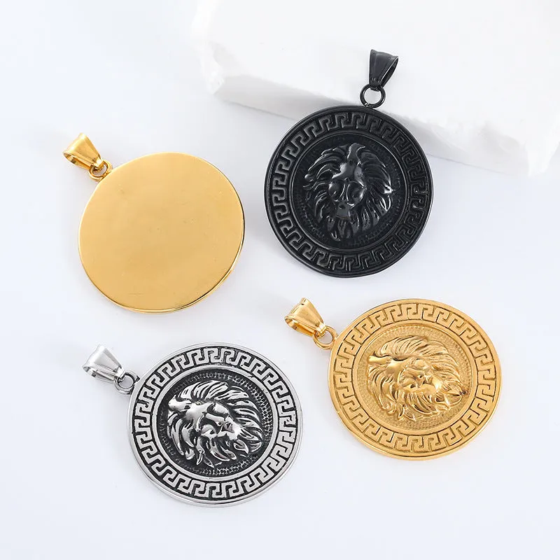 Minimalist Zodiac Sign Geometric Stainless Steel Electroplating Pendants
