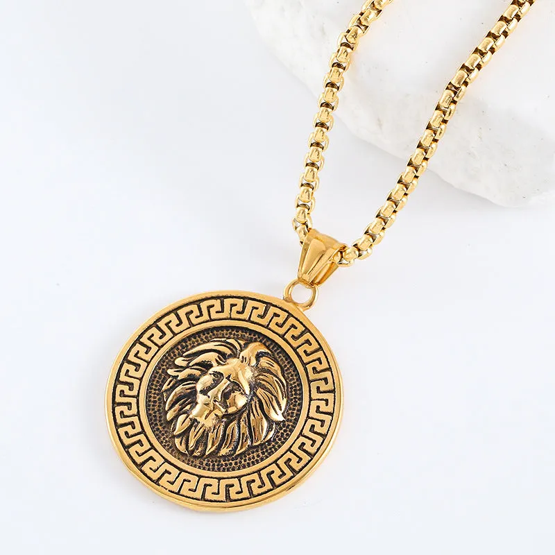 Minimalist Zodiac Sign Geometric Stainless Steel Electroplating Pendants