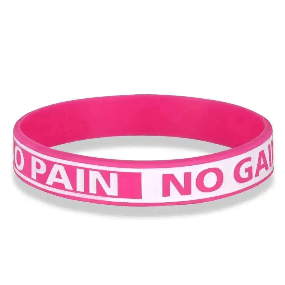 No Pain No Gain  Personality wristband men women unisex wristband