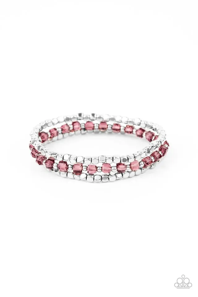 Paparazzi Bracelet ~ Mix and Mash - Purple