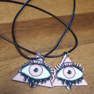 Pastel All Seeing Eye Necklace