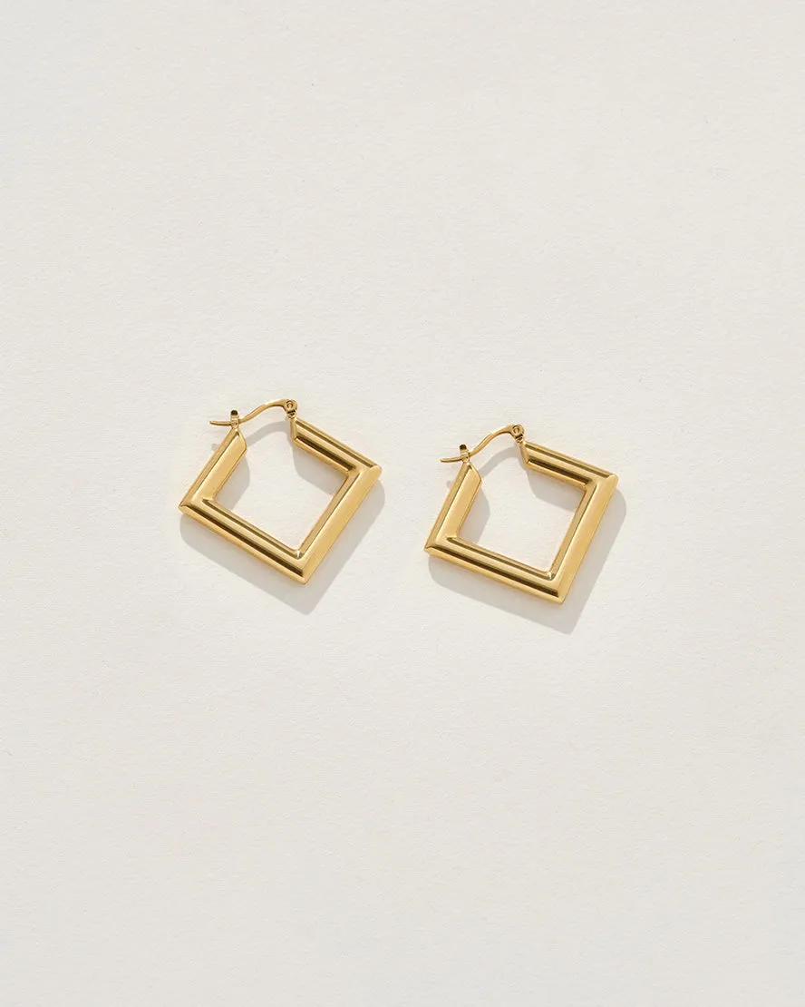 Patrick Earrings in Gold