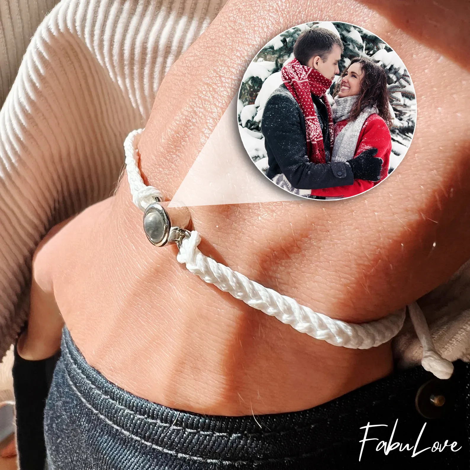 Personalized Image Projection Bracelet