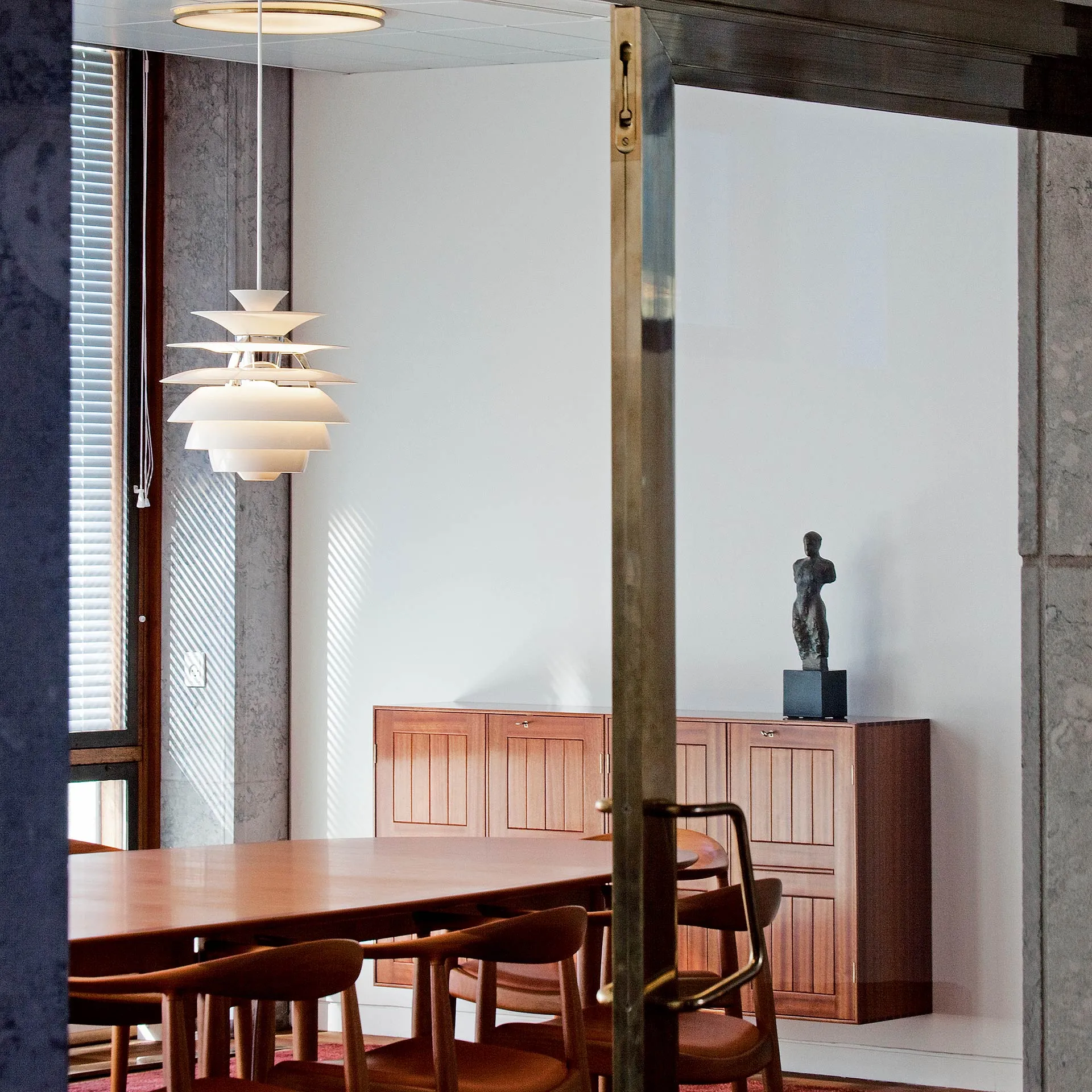 PH Snowball Dimming Pendant by Louis Poulsen
