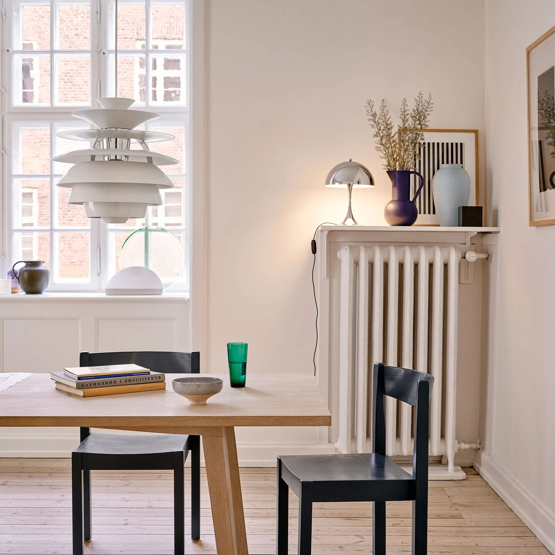 PH Snowball Dimming Pendant by Louis Poulsen