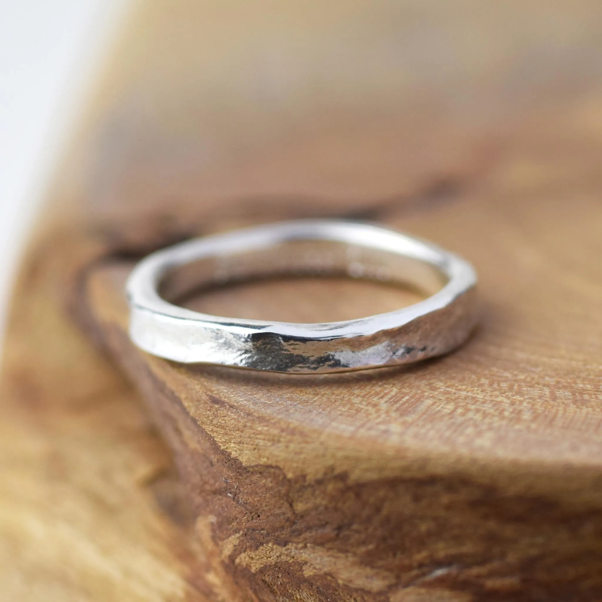 Plain 3mm Silver Storybook Band