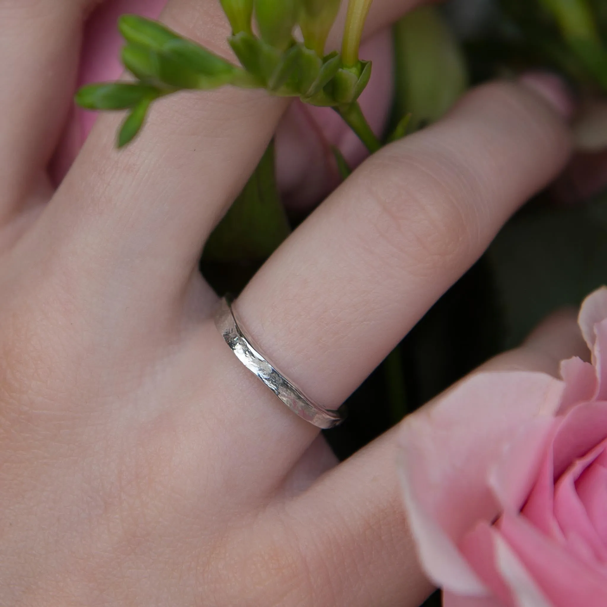 Plain 3mm Silver Storybook Band