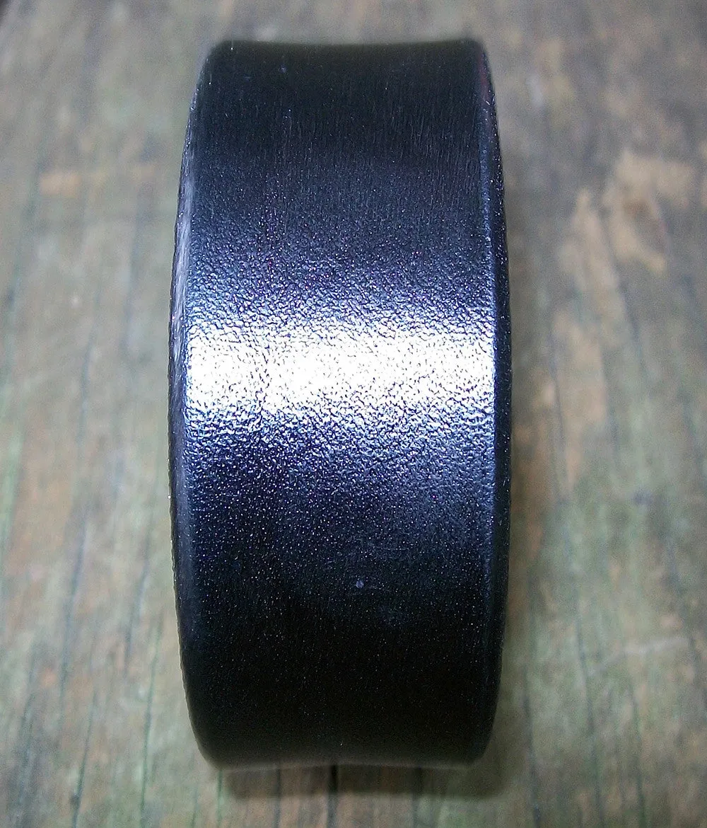 Plain Leather Wristbands & Name Bracelets One Inch