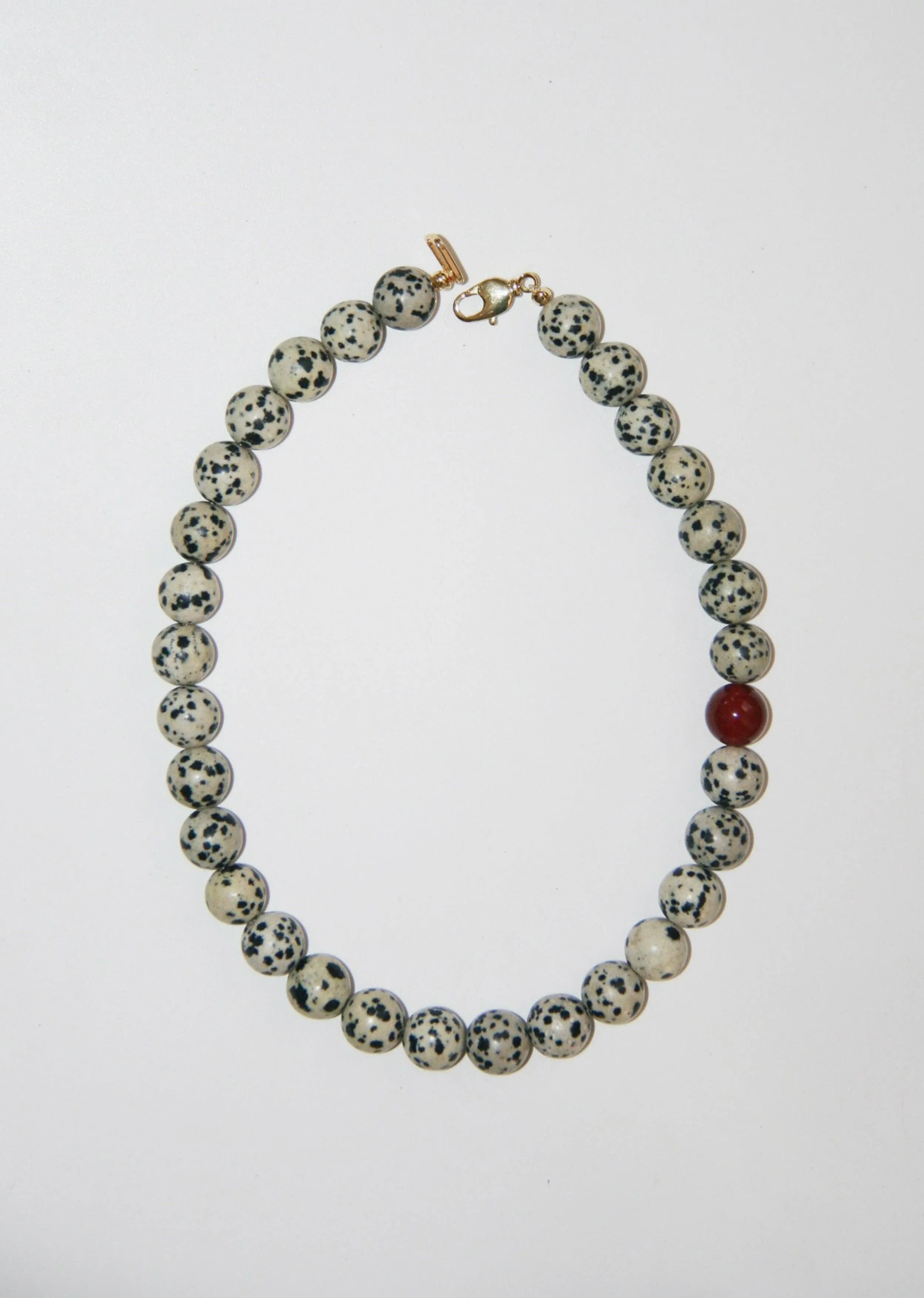 POPPY: Jasper Beaded Necklace