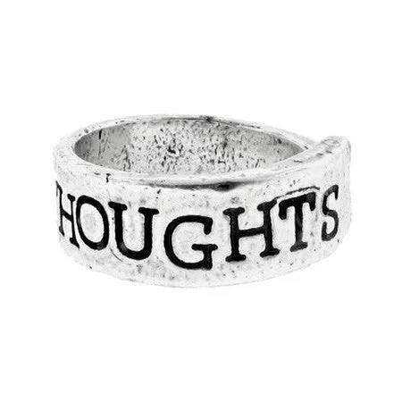 'Positive Thoughts' Ring