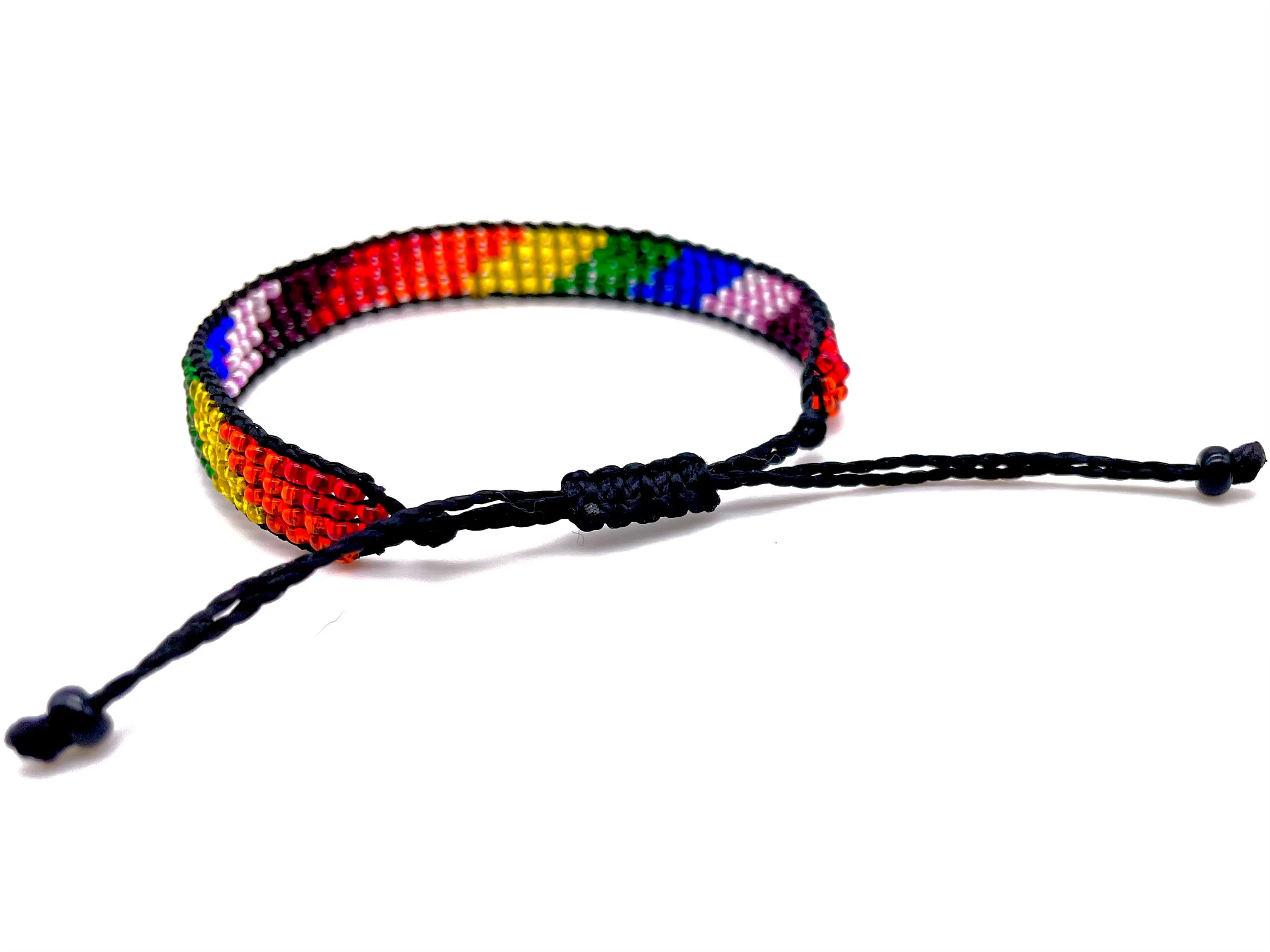 Rainbow Skinny Adjustable Bracelet