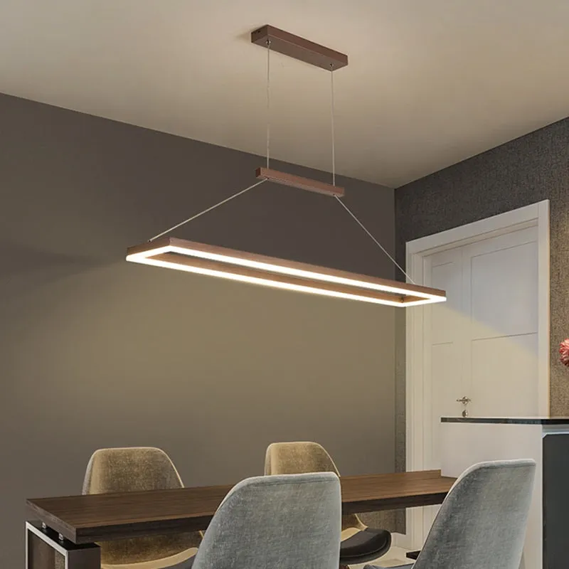 Rectangle Linear LED Chandelier