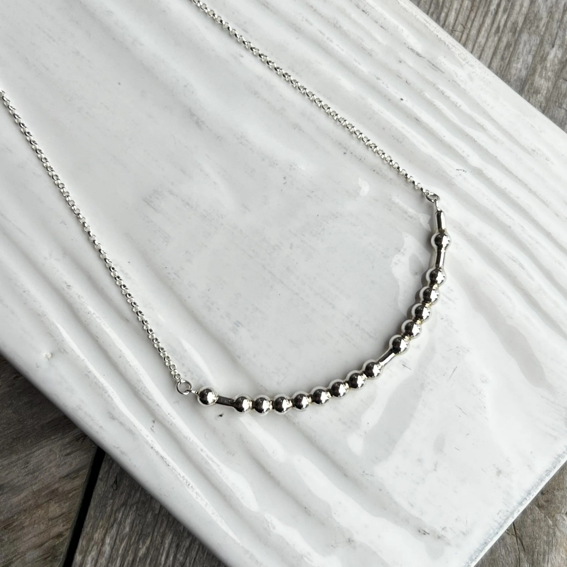 RESILIENT Morse Code Necklace