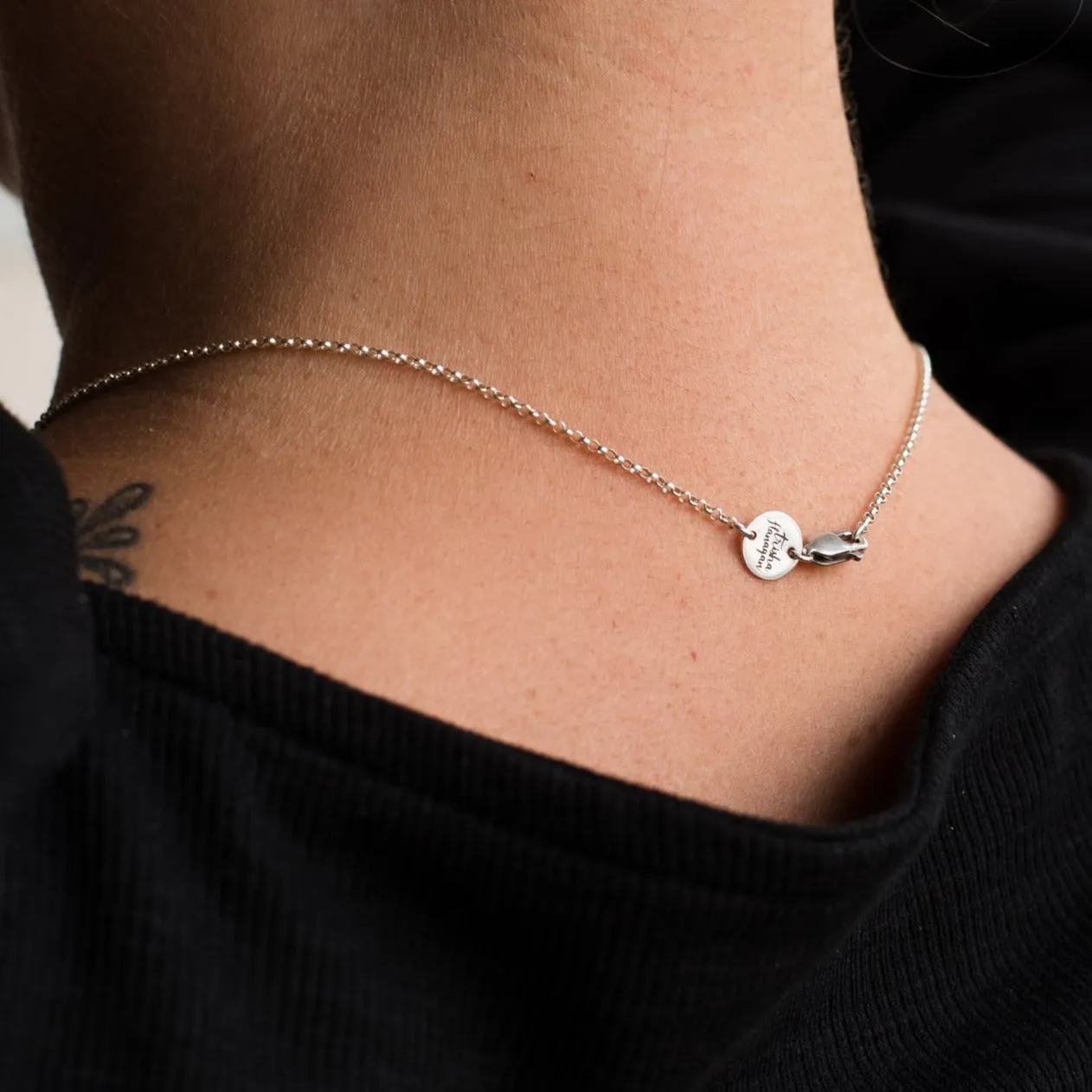 RESILIENT Morse Code Necklace
