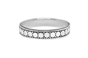Silver Disc Ring