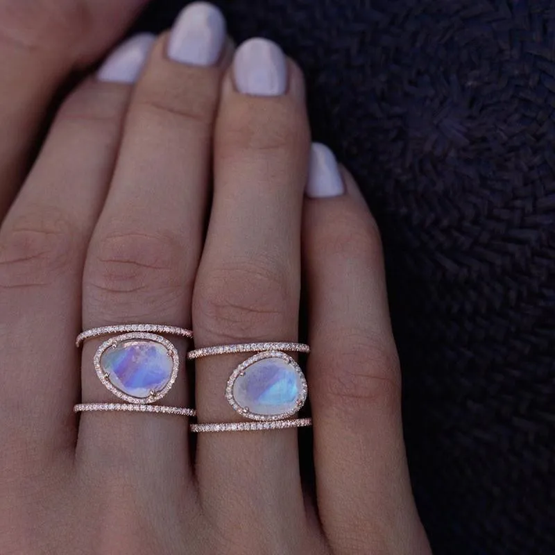 Simple Beach Hollow Ring