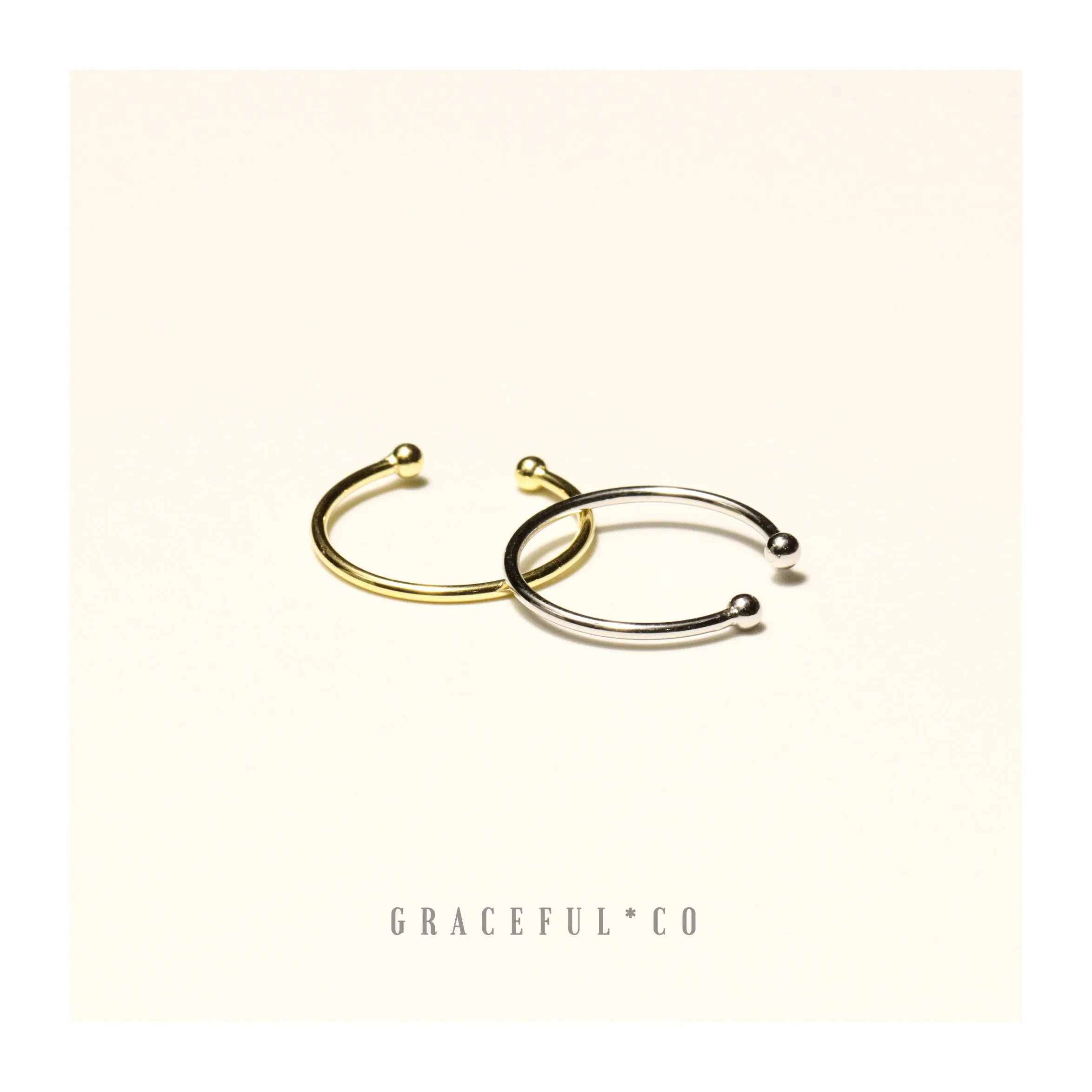 Simple Double Round Ring