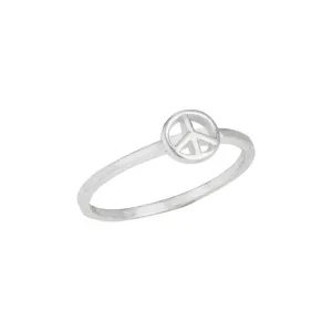 Simple Peace Ring