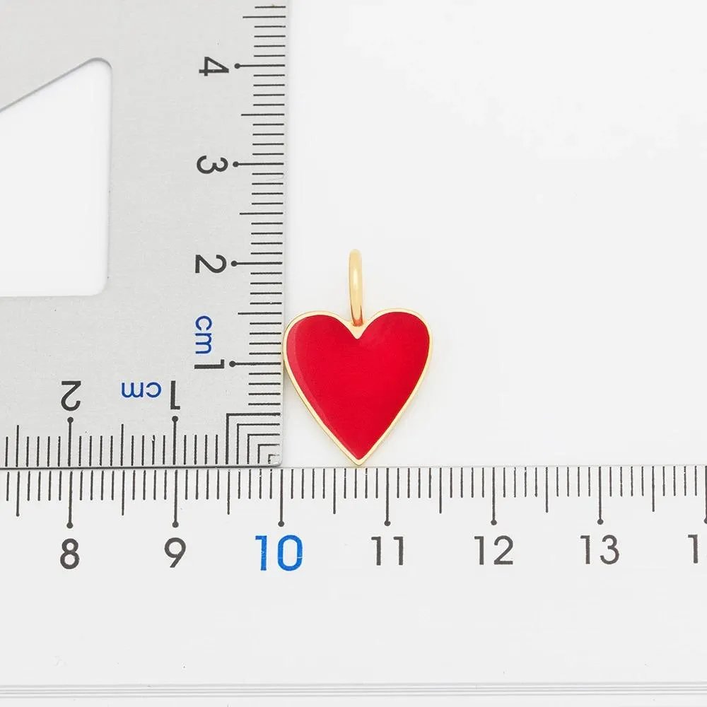 Small and Subtle Simple Heart Pendant Necklace
