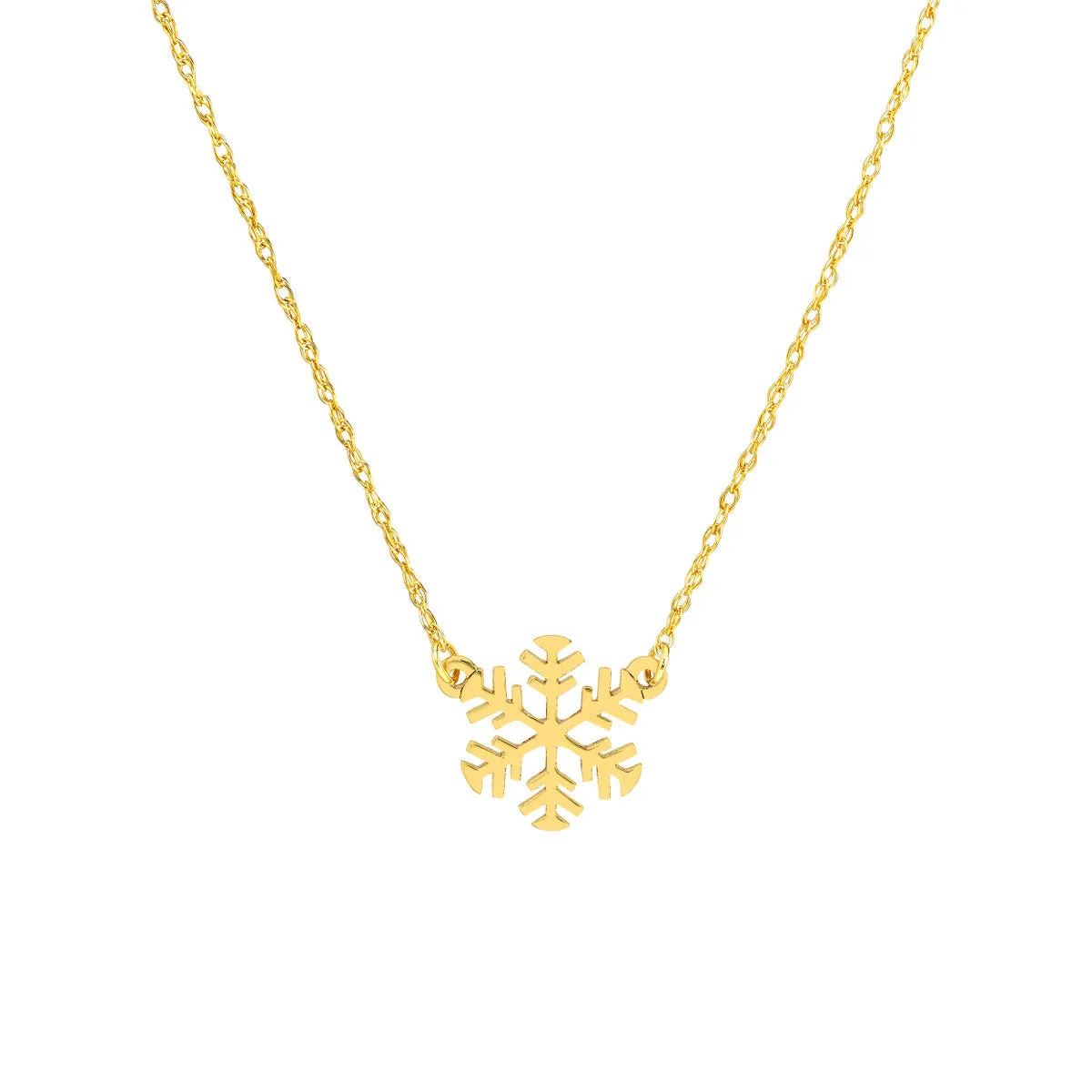 So You Mini Snowflake Adjustable Necklace
