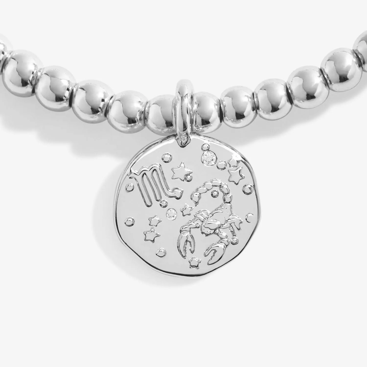 Star Sign A Little Scorpio Silver Plated Bracelet 7439