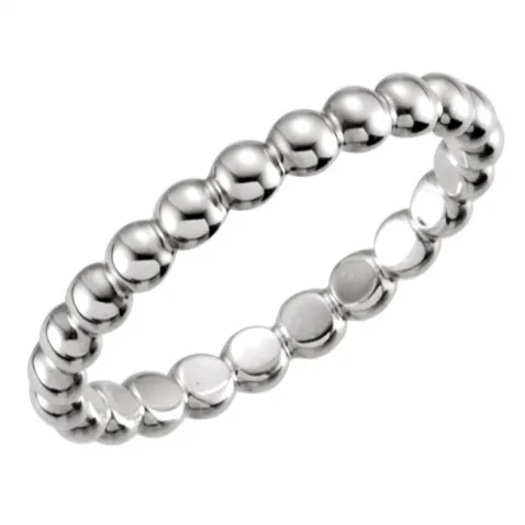 STU01031 - 14KW 2.5MM BEADED BAND SZ 7