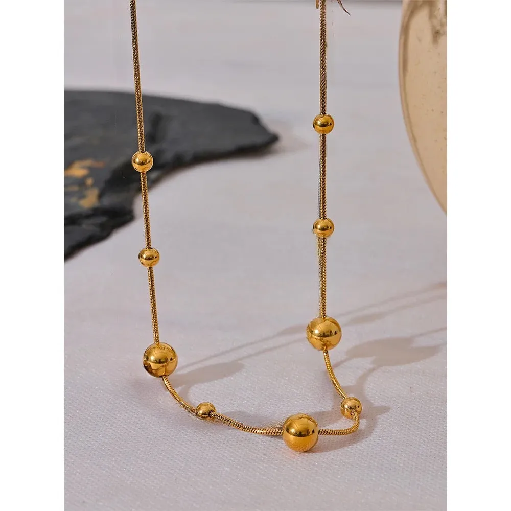 Swallowtail Necklace - 18K Gold Coated